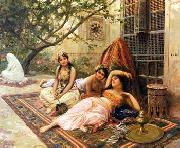 Arab or Arabic people and life. Orientalism oil paintings  505 unknow artist